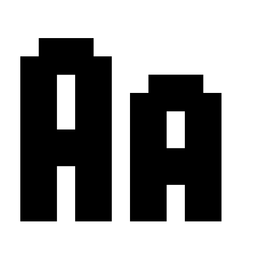 04b_25 Font preview