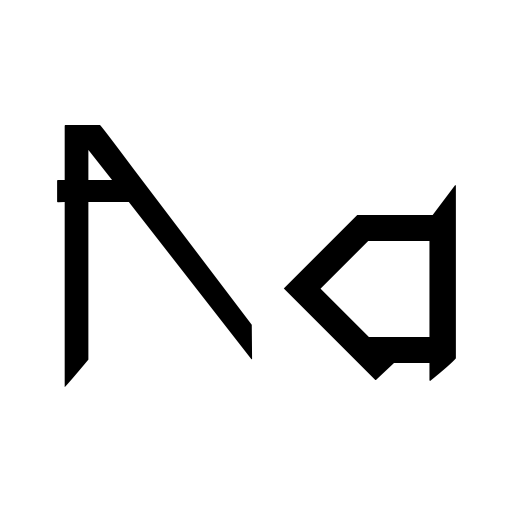 1001head Font preview