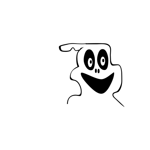 FE 10 Lil Ghosts Font preview