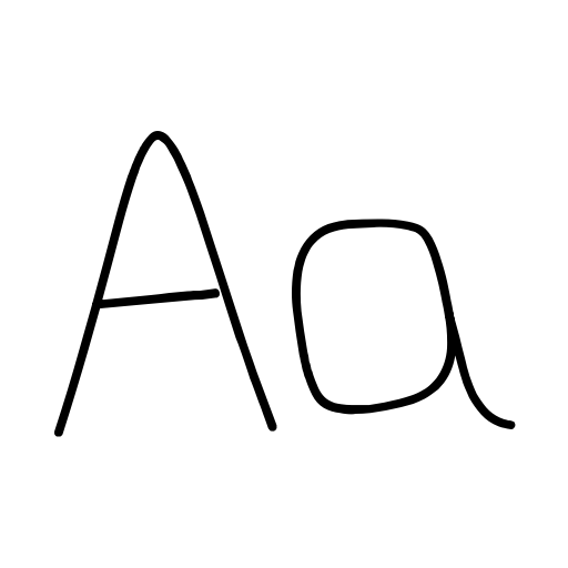 1st Handwritten Font preview