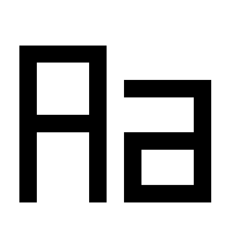 2A03 Font preview