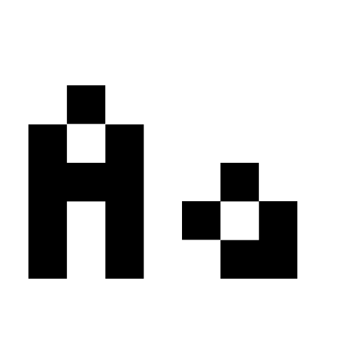 3 by 5 Font preview