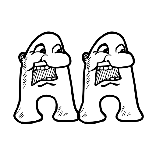 4YEOmonstrum Font preview