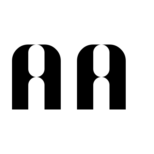 5Curvo Font preview