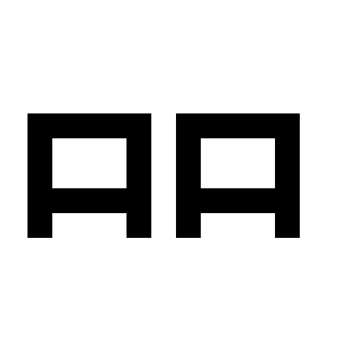 5×5 Font preview