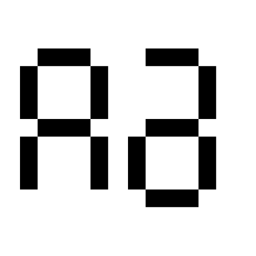 7LineDigital Font preview