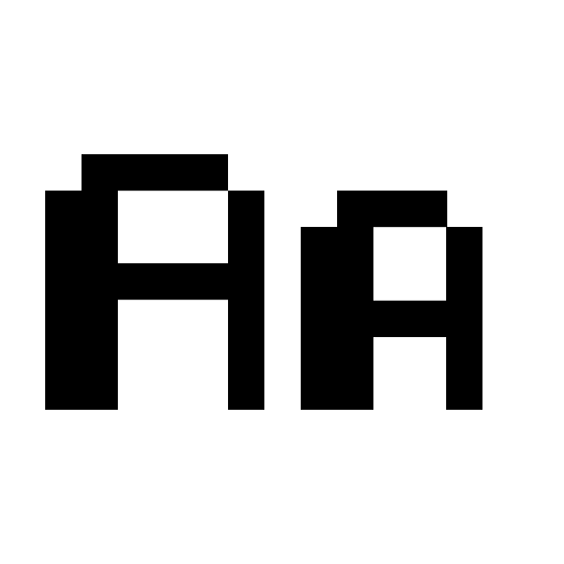 8-bit pusab Font preview