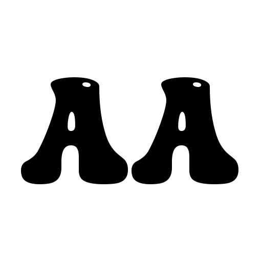 a Abstract Groovy Font preview