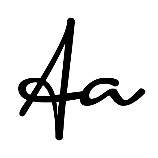 a Accountant Signature Font preview