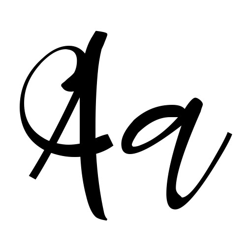 a Advice Quotes Font preview
