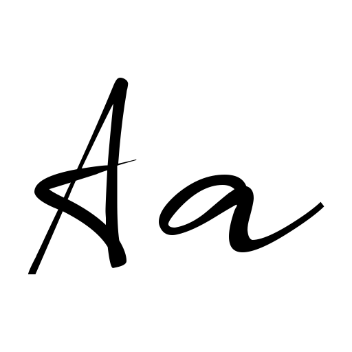a Agreement Signature Font preview