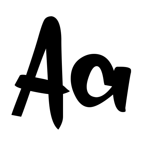 a Aksentuasi Font preview