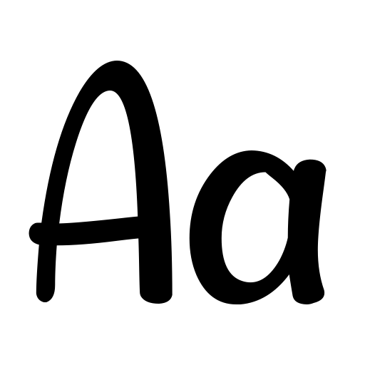a Alley Garden Font preview