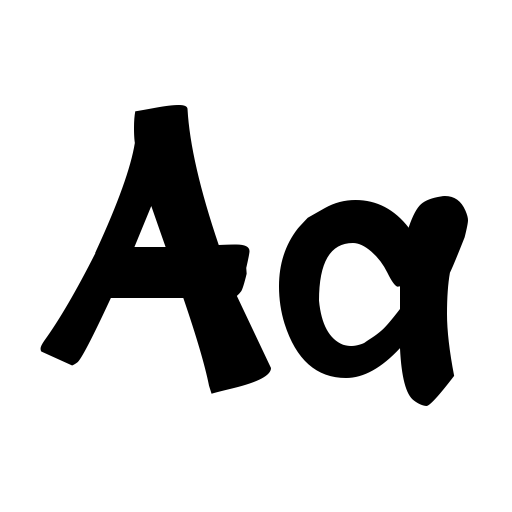 a Anggota Font preview