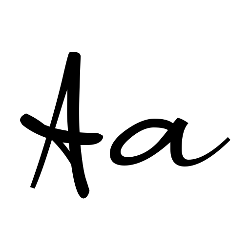a Applicant Signature Font preview