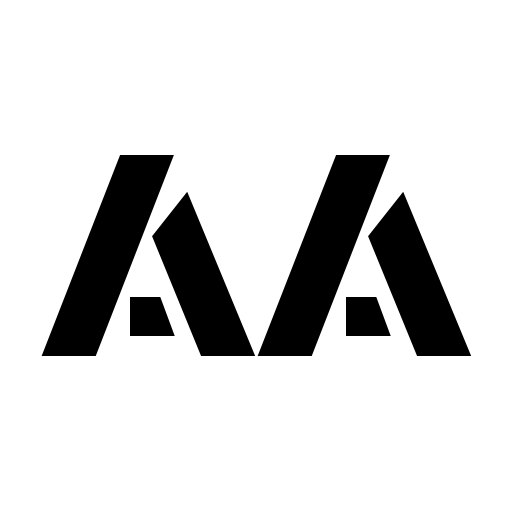 a Area Stencil Font preview