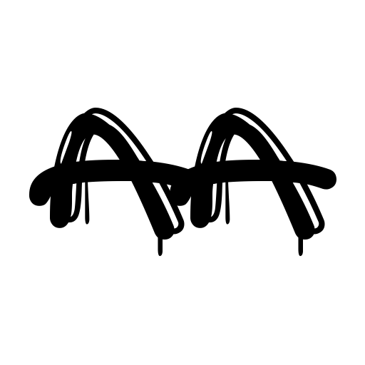 a Attack Graffiti Font preview