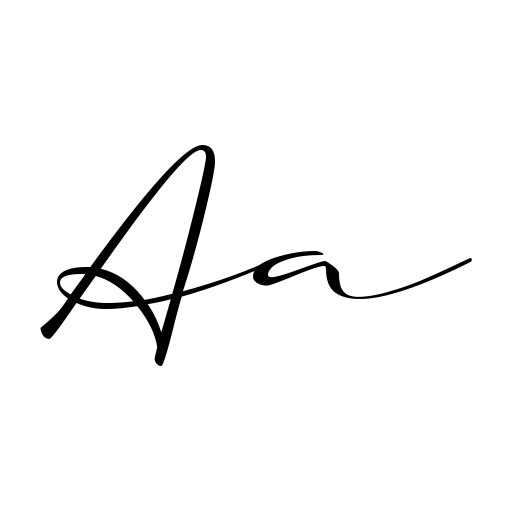 a Auto Signature Font preview