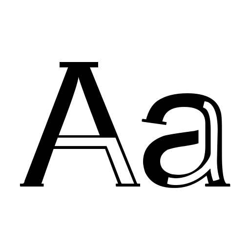 A Bit Empty Font preview