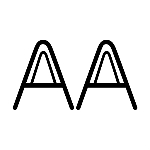 A CAPPELLA Font preview