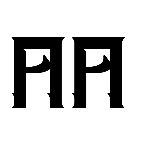 A25-KAMADJAJA Font preview