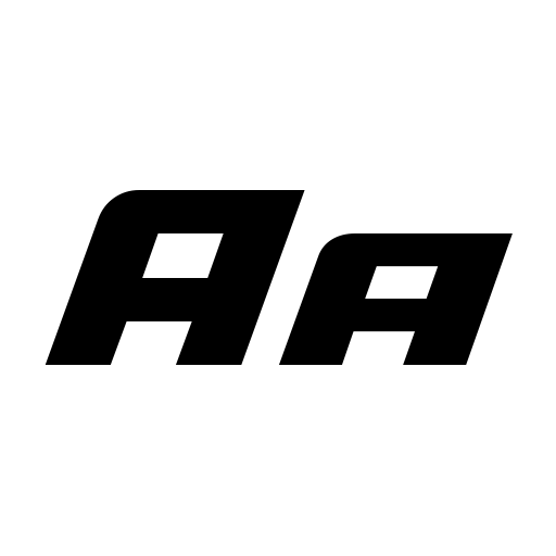 A4 SPEED Font preview