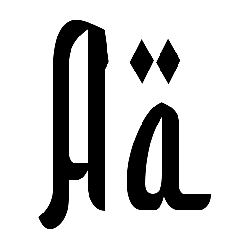aAidilfitri Font preview