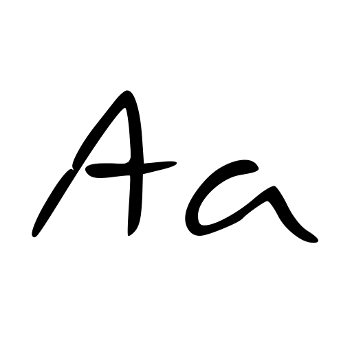 Aaron's Hand Font preview