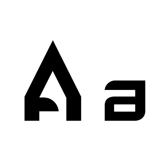 ABANDON ALPHABETA Font preview