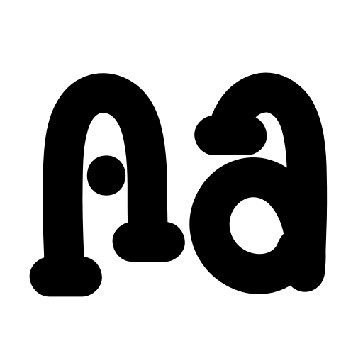 ABCDE Font preview