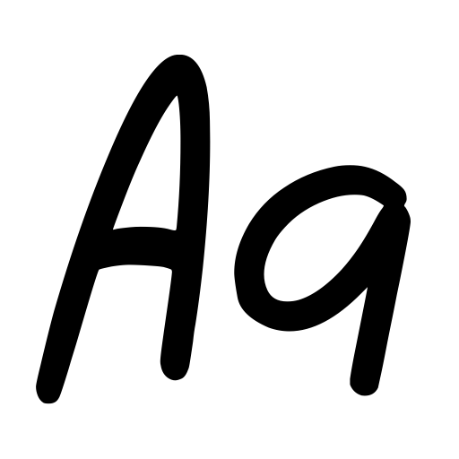 Abnormal Grow Font icon