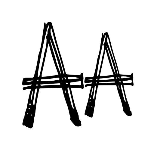 AboveGround Font preview