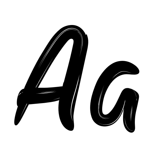 Abreact Font preview