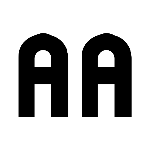 absender Font preview