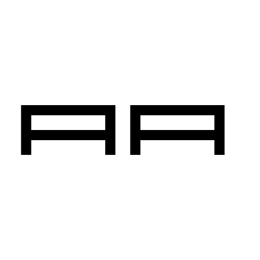 Abstract Font preview