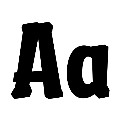 ABUTCIN Trial Font preview