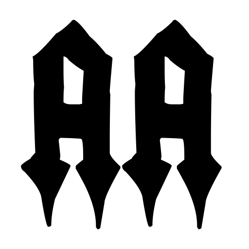 AC+AB Font preview