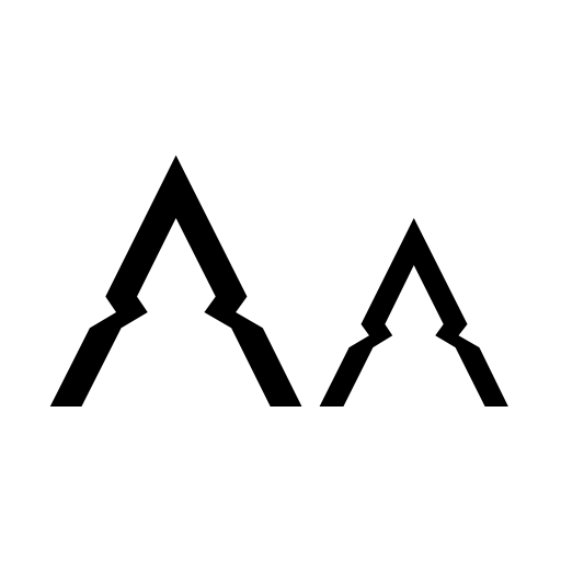 Accedent Font preview