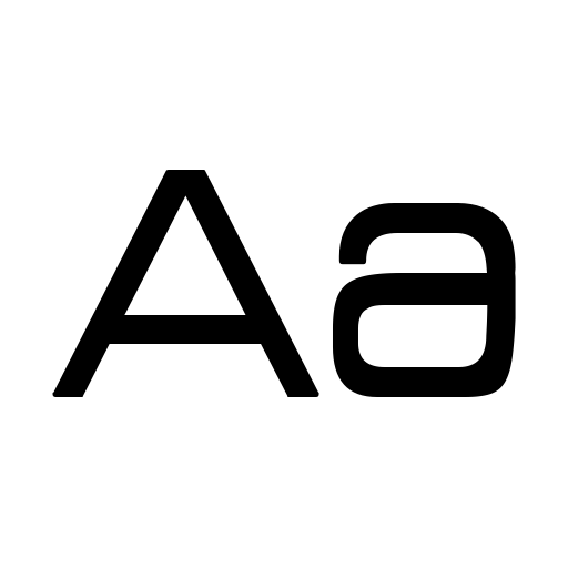 Acens Font preview