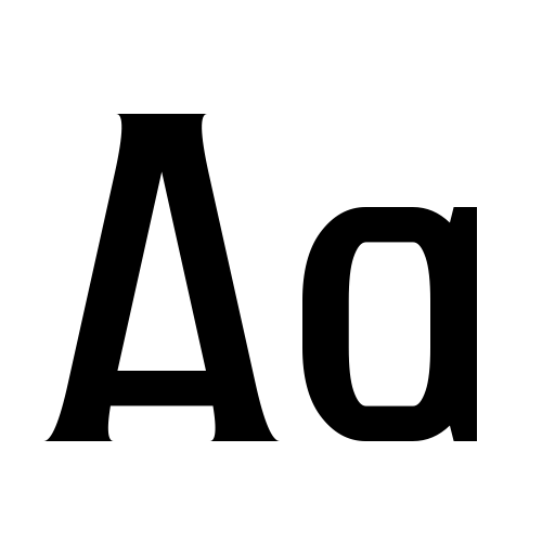 Acetate Font preview