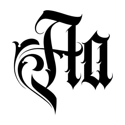 Acinonyx Jubatus Personal Use O Font preview