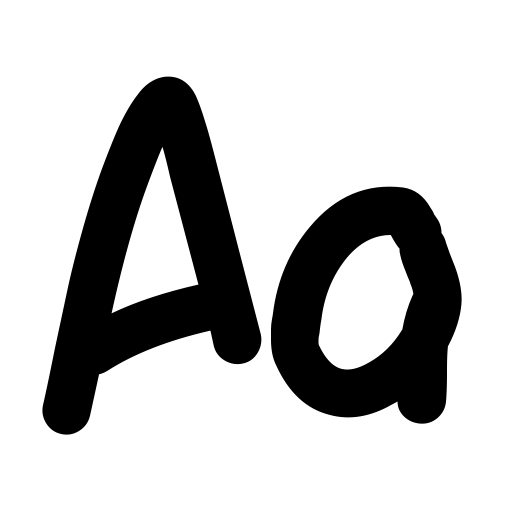 Ackident Font preview