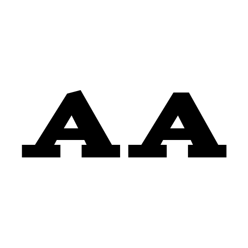 Acknowledgement Font preview