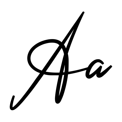 ActerumSignaturePersonalUse Font preview