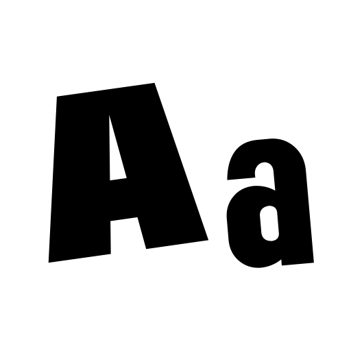 Action of the Time Font preview