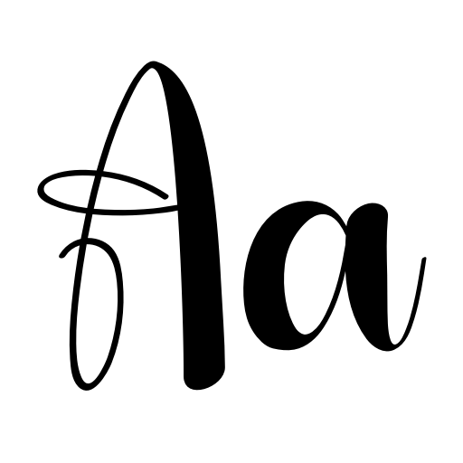 Activity Font preview