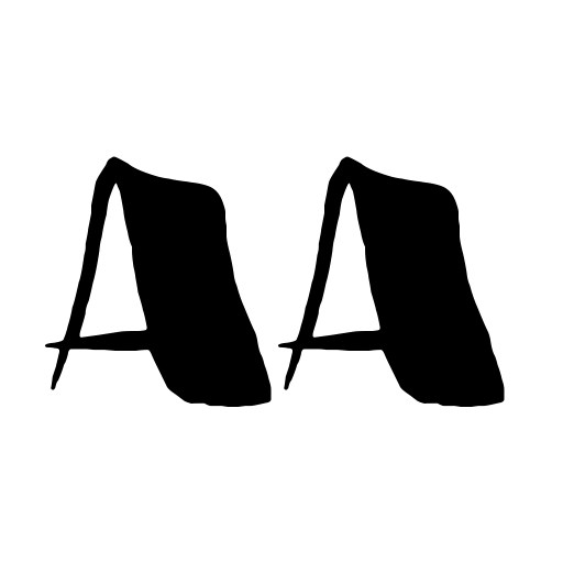 AD Bulky Note Font preview