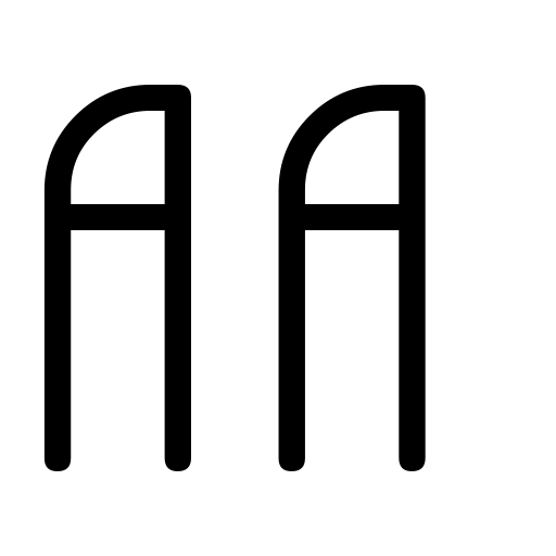 A.D. MONO Font preview