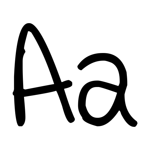 adam handwriting test Font preview