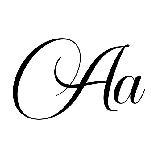 Adamiya Font preview